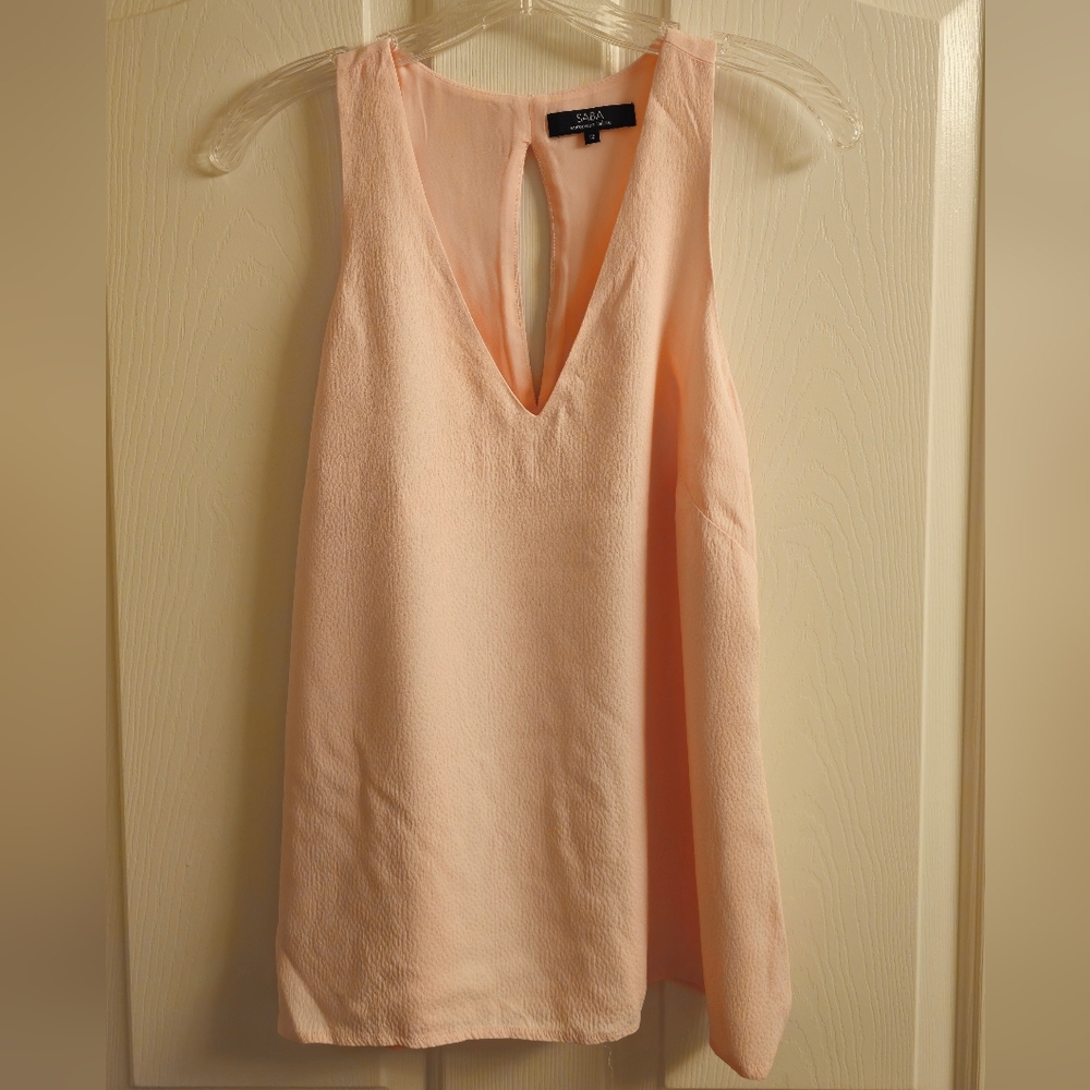 Saba Soft Pink Sleeveless Top, AUS 12